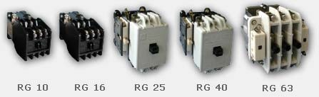 Contactor electric tip RG 63 A