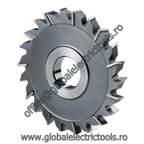 Freza disc cu trei taisuri dinti in zig zag Ø 200 X 32 X 40