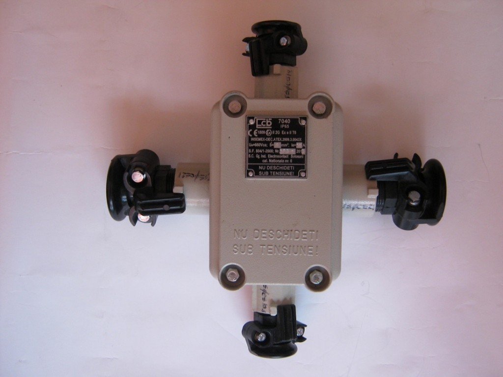 Doza Antiex 4 presetupe 7040 Cutie de derivatie 6mmp